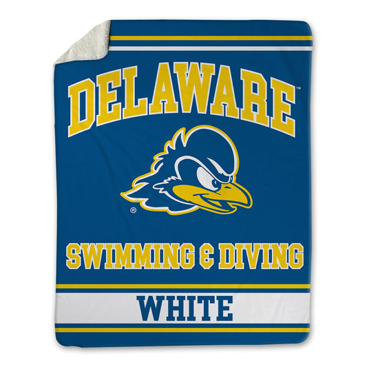 Delaware - NCAA Men's Swimming & Diving : Ken White - Blanket-0