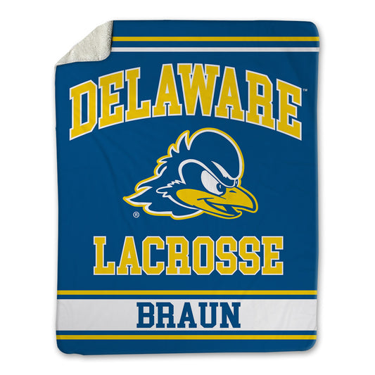 Delaware - NCAA Women's Lacrosse : Ashley Anne Braun - Blanket-0
