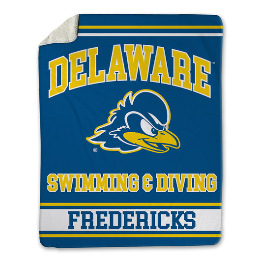 Delaware - NCAA Women's Swimming & Diving : Sophie Fredericks - Blanket-0