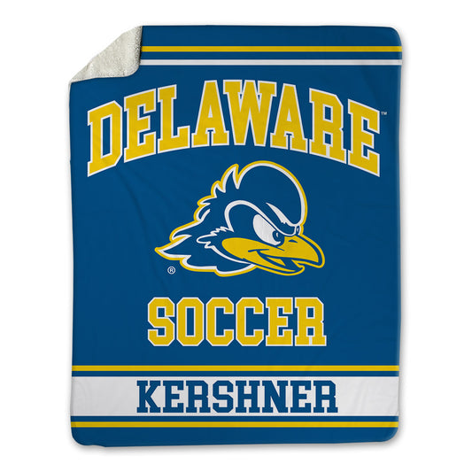 Delaware - NCAA Men's Soccer : Emmett Kershner - Blanket-0