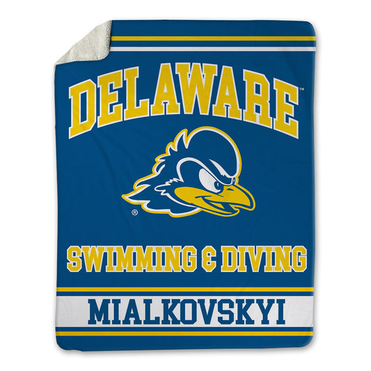 Delaware - NCAA Men's Swimming & Diving : Denys Mialkovskyi - Blanket-0