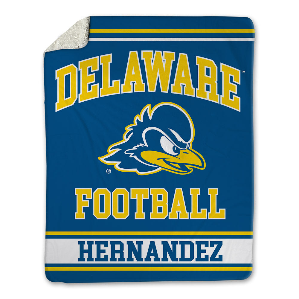 Delaware - NCAA Football : Yamdry Hernandez - Blanket-0
