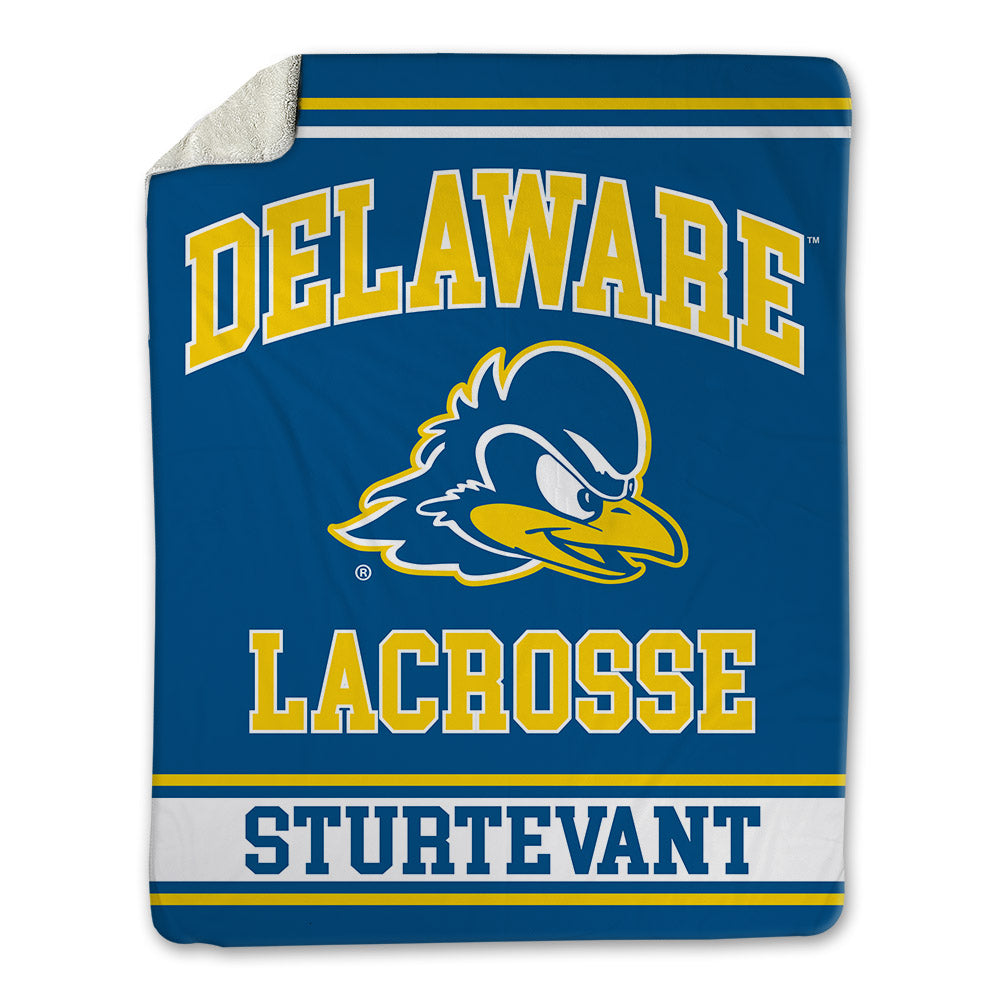 Delaware - NCAA Women's Lacrosse : Riley Sturtevant - Blanket-0