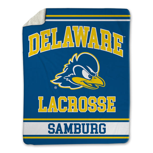 Delaware - NCAA Men's Lacrosse : Cole Samburg - Blanket-0