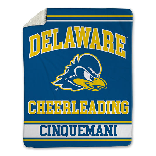 Delaware - NCAA Cheerleading : Gwen Cinquemani - Blanket-0