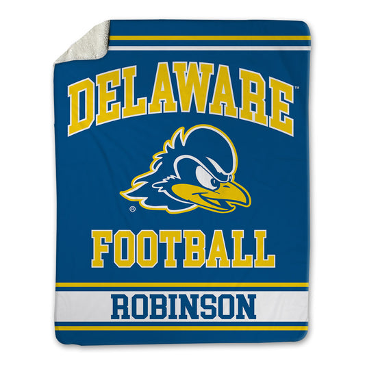 Delaware - NCAA Football : Taesean Robinson - Blanket-0