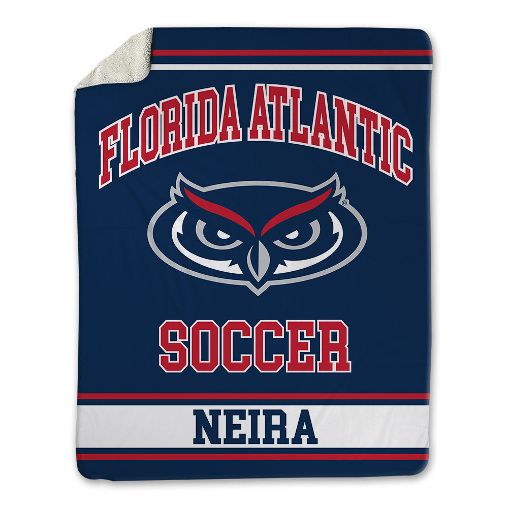 FAU - NCAA Women's Soccer : Sydney Neira - Blanket-0
