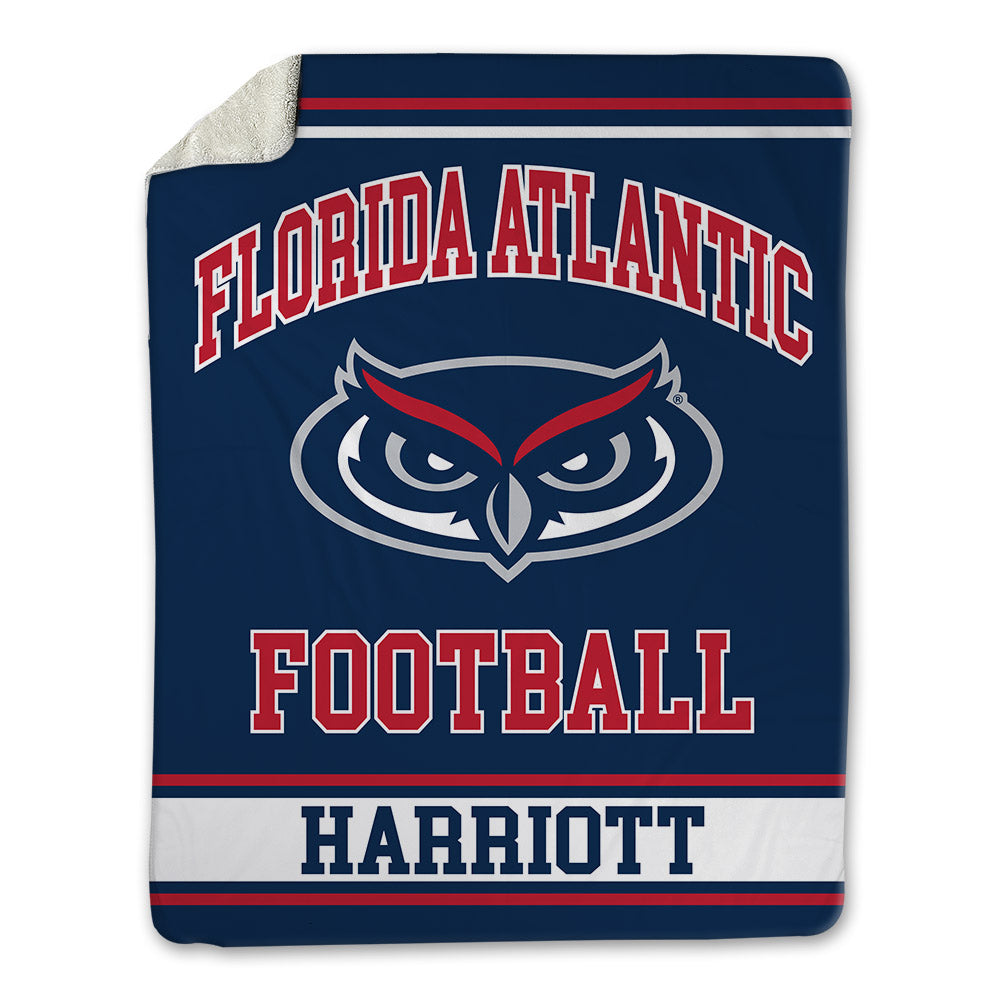 FAU - NCAA Football : Joshua Harriott - Blanket-0