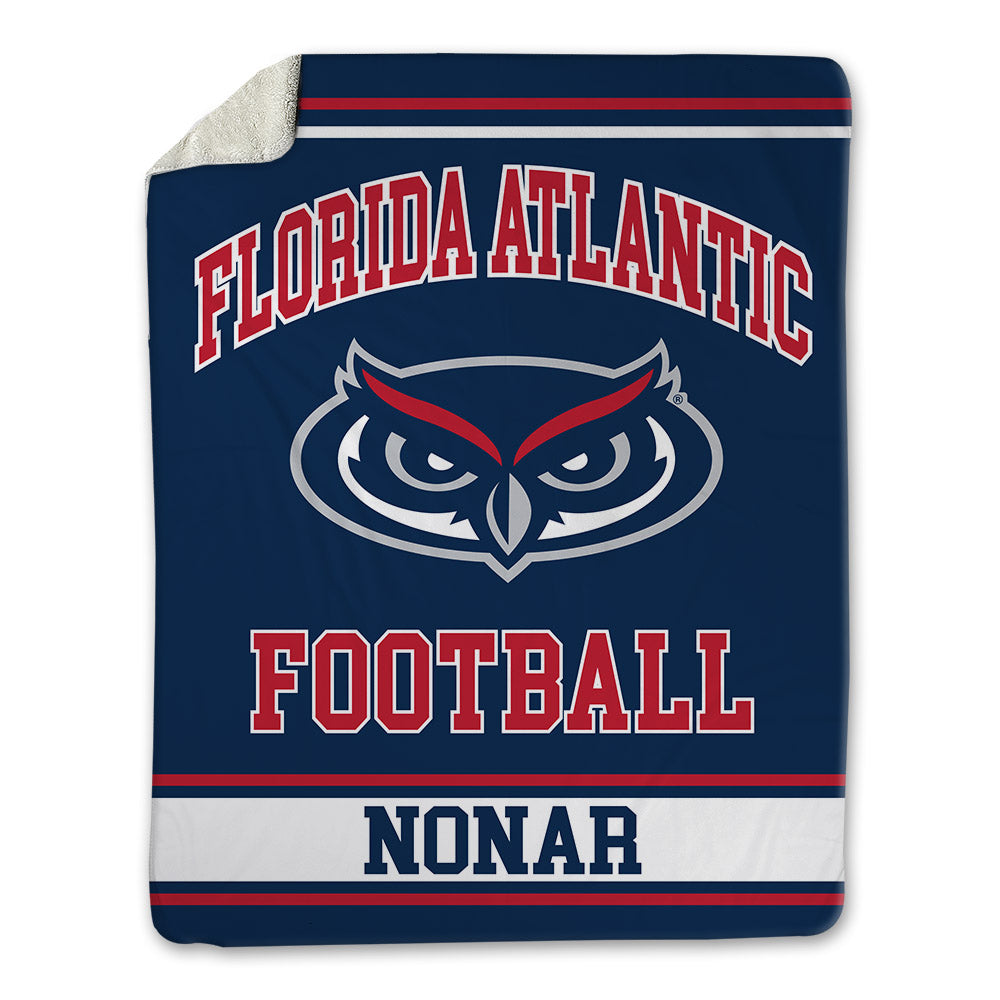 FAU - NCAA Football : Ja'Kavion Nonar - Blanket-0