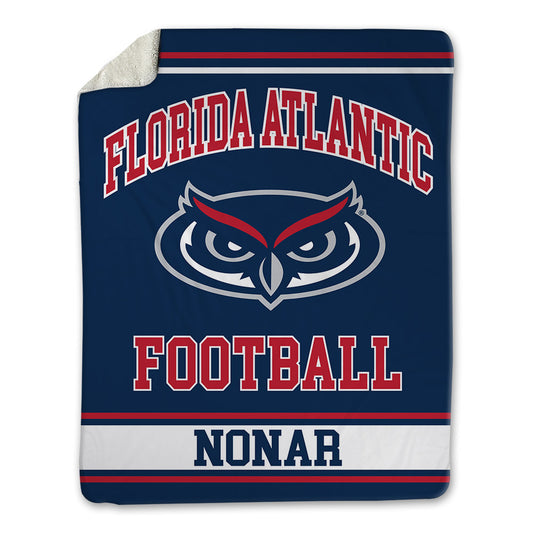 FAU - NCAA Football : Ja'Kavion Nonar - Blanket-0