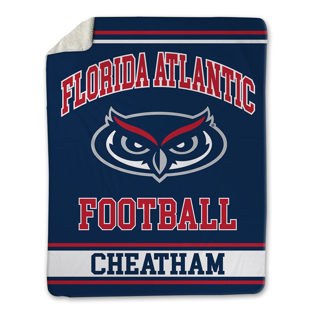 FAU - NCAA Football : Owen Cheatham - Blanket-0