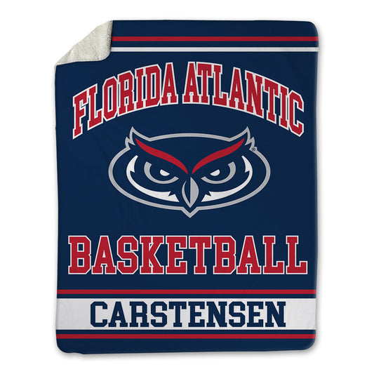 FAU - NCAA Women's Basketball : Grace Carstensen - Blanket-0