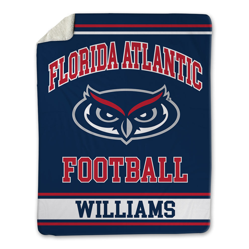 FAU - NCAA Football : Dillion Williams - Blanket-0