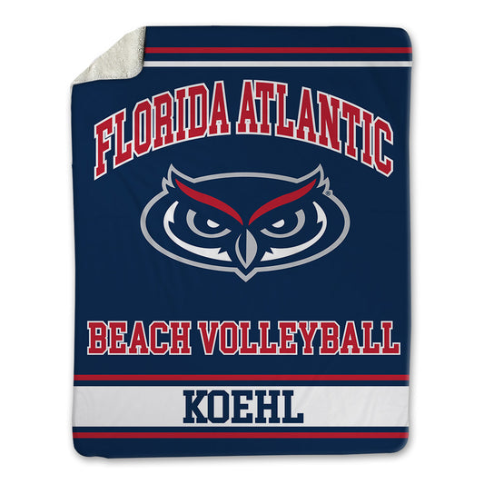 FAU - NCAA Beach Volleyball : Ava Koehl - Blanket-0