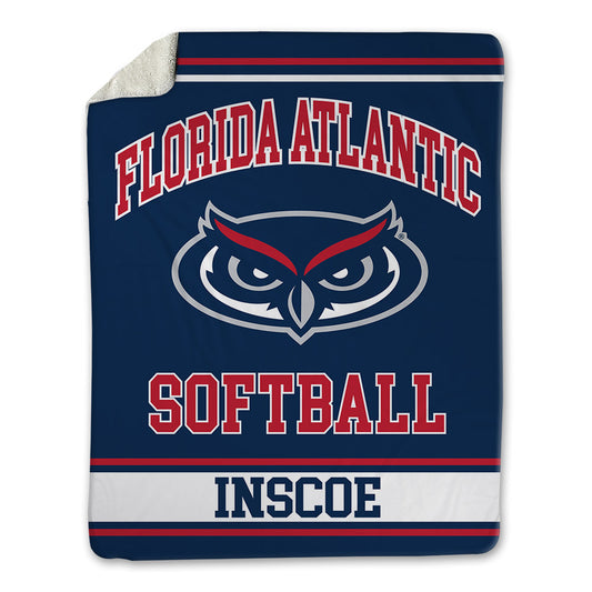 FAU - NCAA Softball : Madison Inscoe - Blanket-0