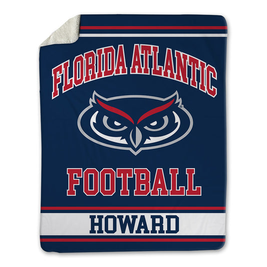 FAU - NCAA Football : Diamate Howard - Blanket-0