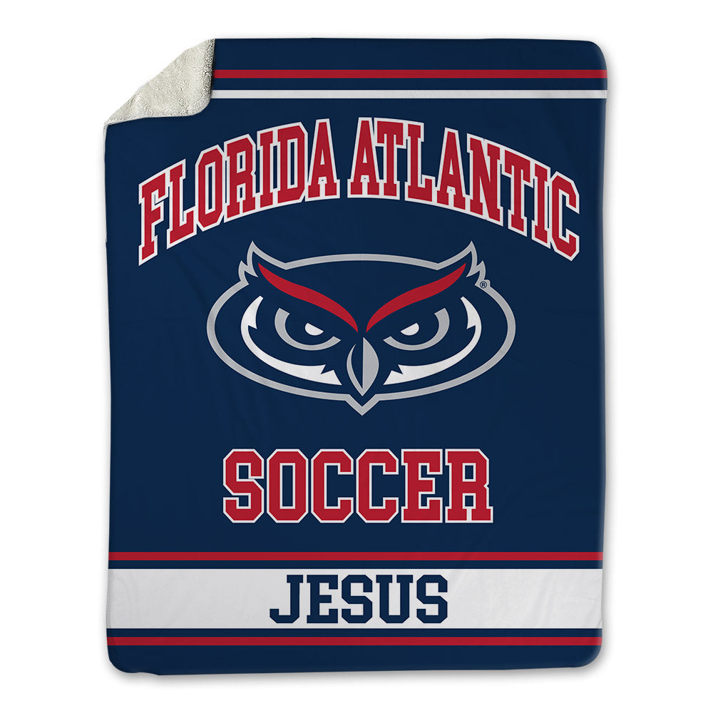 FAU - NCAA Men's Soccer : David Jesus - Blanket-0