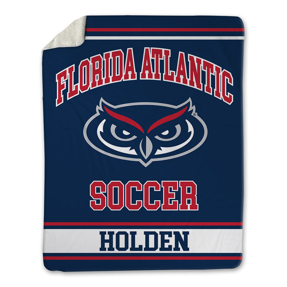 FAU - NCAA Women's Soccer : Lily Holden - Blanket-0