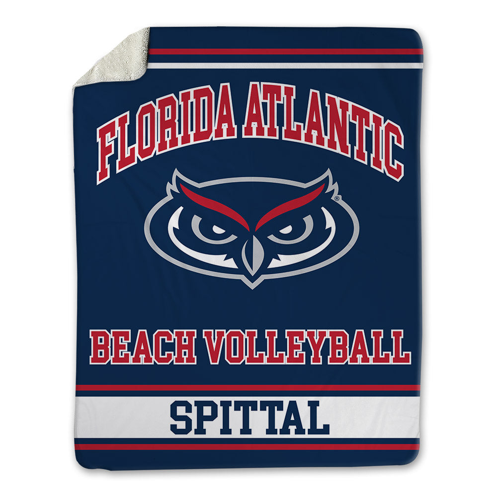 FAU - NCAA Beach Volleyball : Allison Spittal - Blanket-0