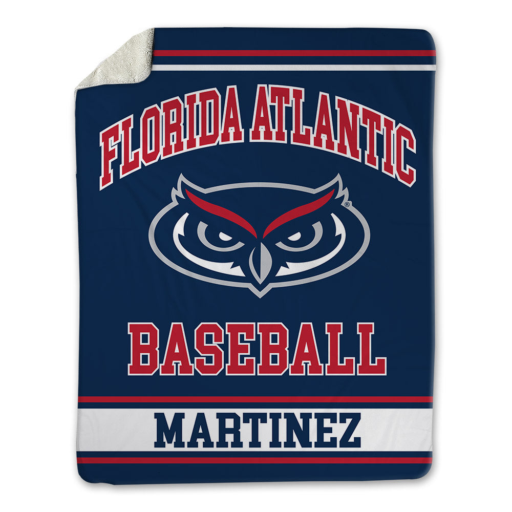 FAU - NCAA Baseball : John Martinez - Blanket-0