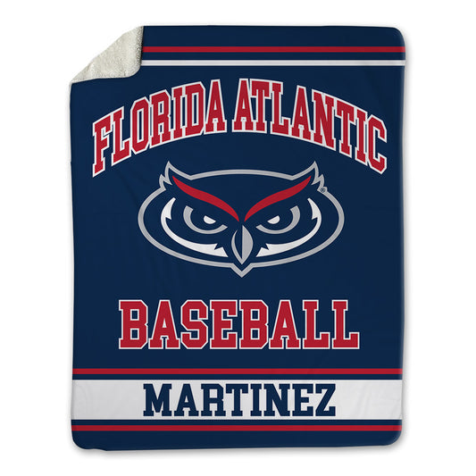 FAU - NCAA Baseball : John Martinez - Blanket-0