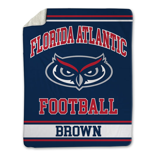 FAU - NCAA Football : Almari Brown - Blanket-0