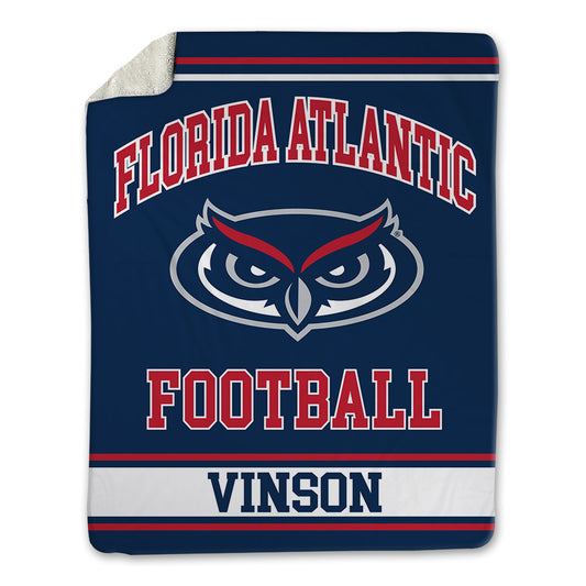 FAU - NCAA Football : Marcus Vinson - Blanket-0