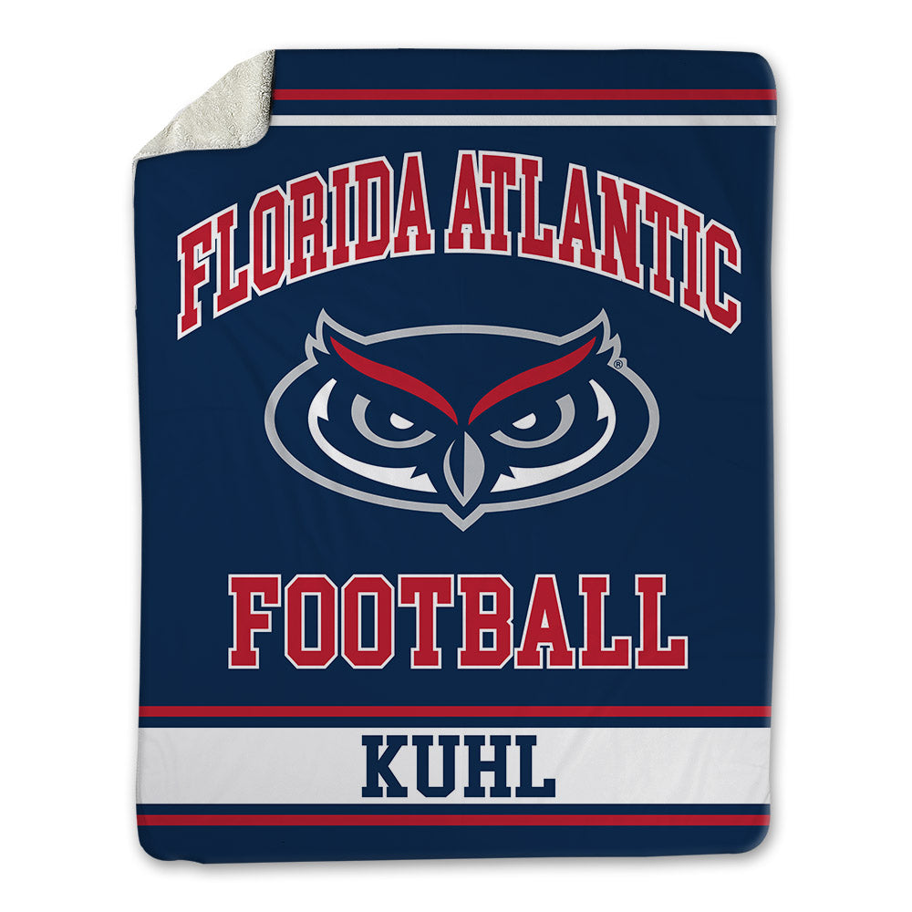 FAU - NCAA Football : Brock Kuhl - Blanket-0