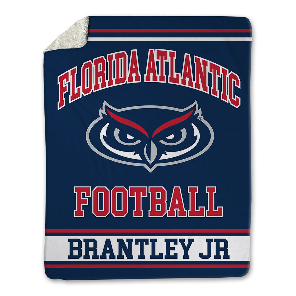 FAU - NCAA Football : Eric Brantley Jr - Blanket-0