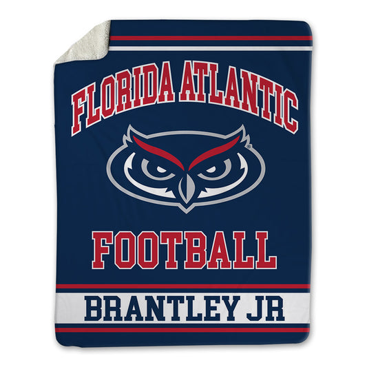 FAU - NCAA Football : Eric Brantley Jr - Blanket-0