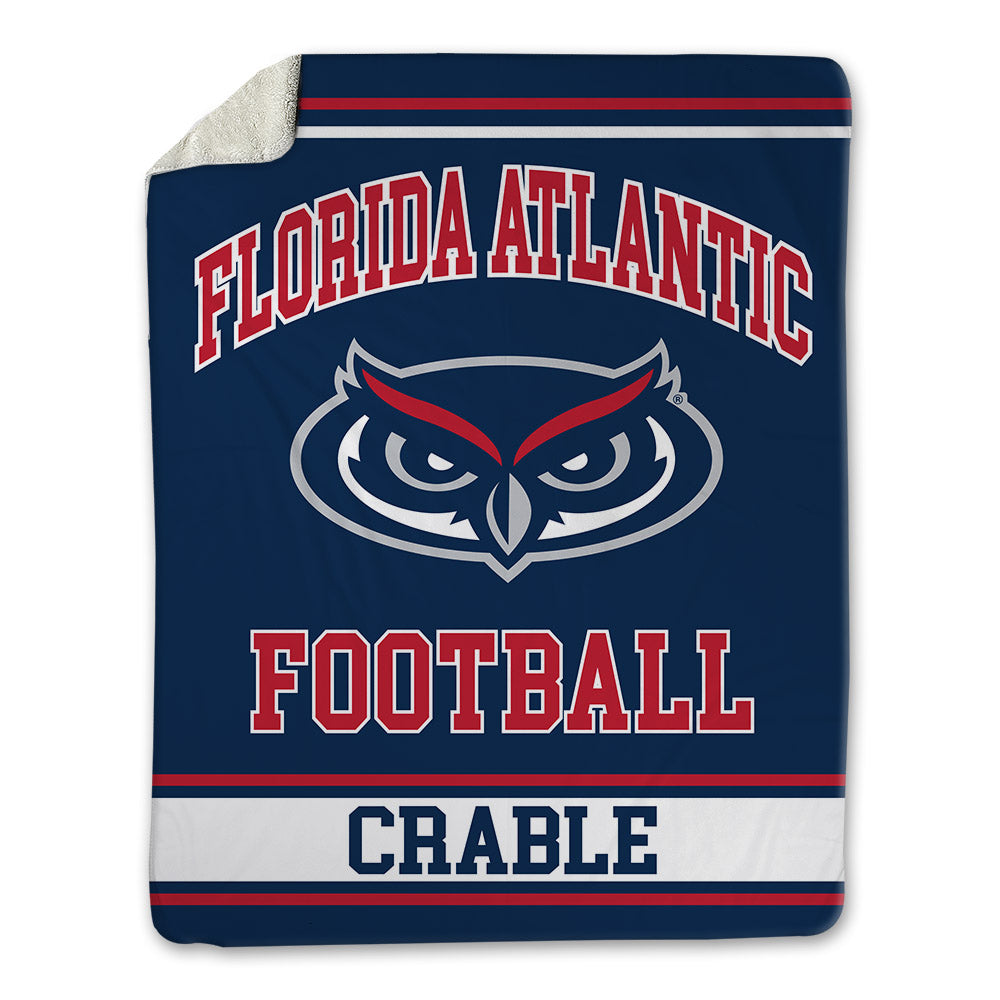 FAU - NCAA Football : Jay Crable - Blanket-0