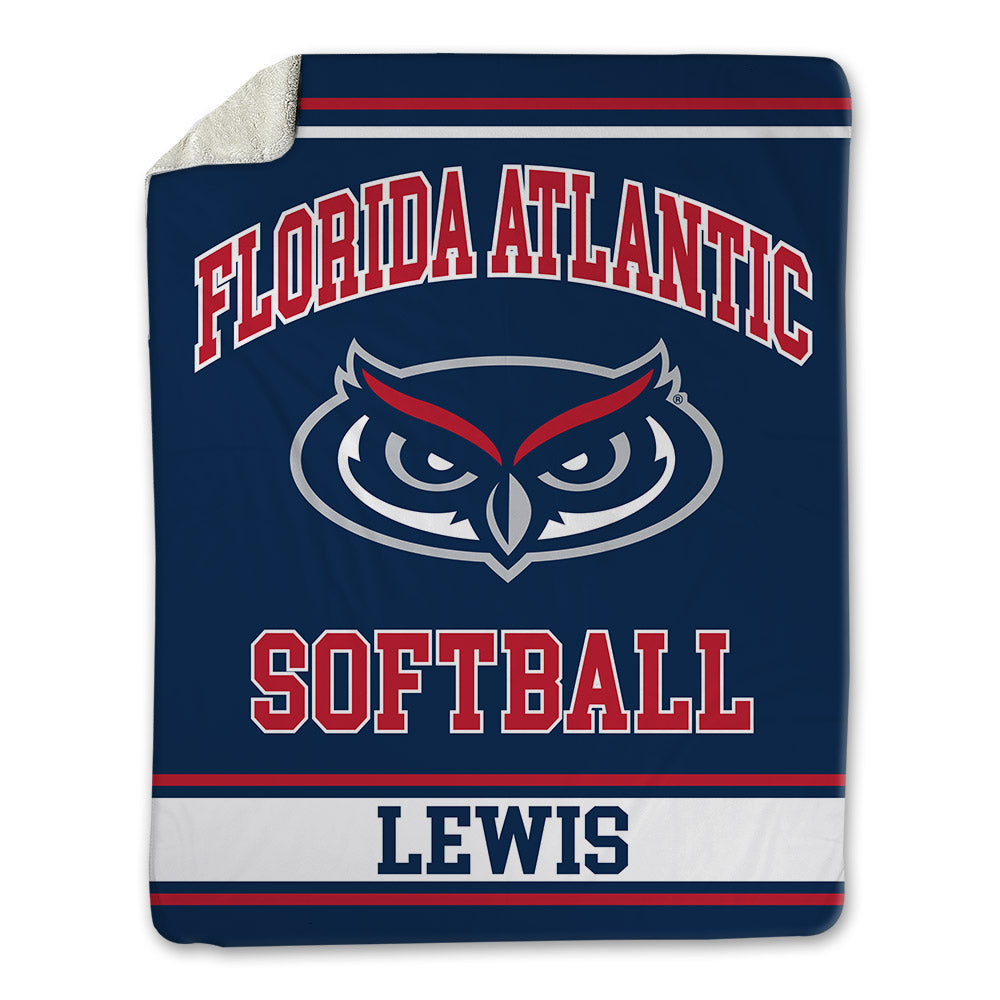 FAU - NCAA Softball : Chelsea Lewis - Blanket-0