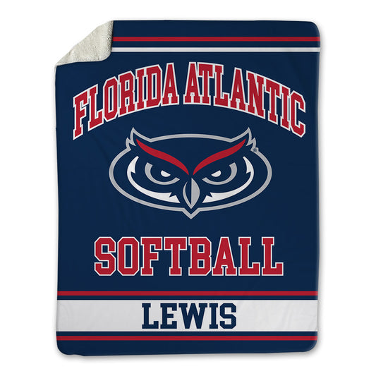 FAU - NCAA Softball : Chelsea Lewis - Blanket-0
