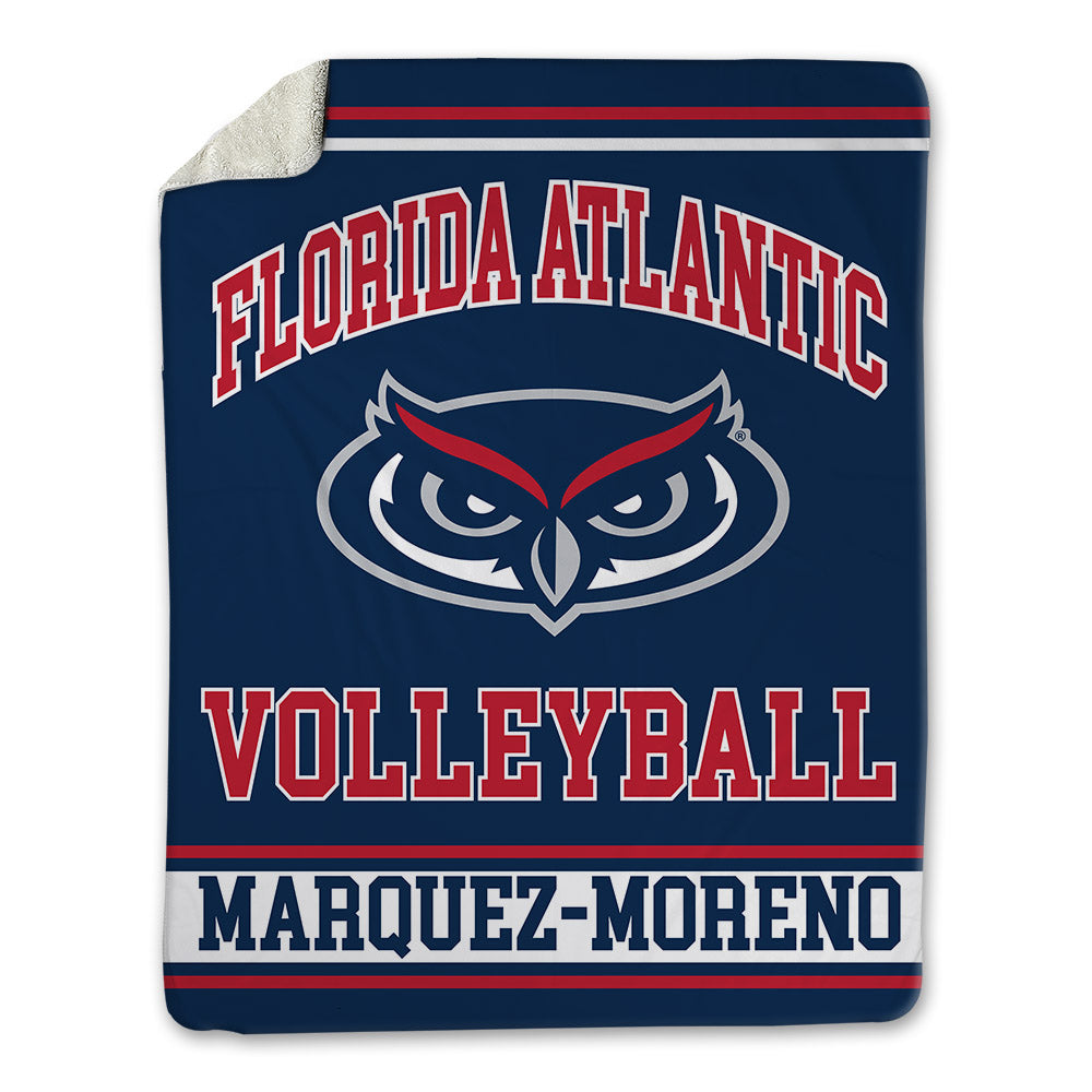 FAU - NCAA Women's Volleyball : Luye Marquez-moreno - Blanket-0