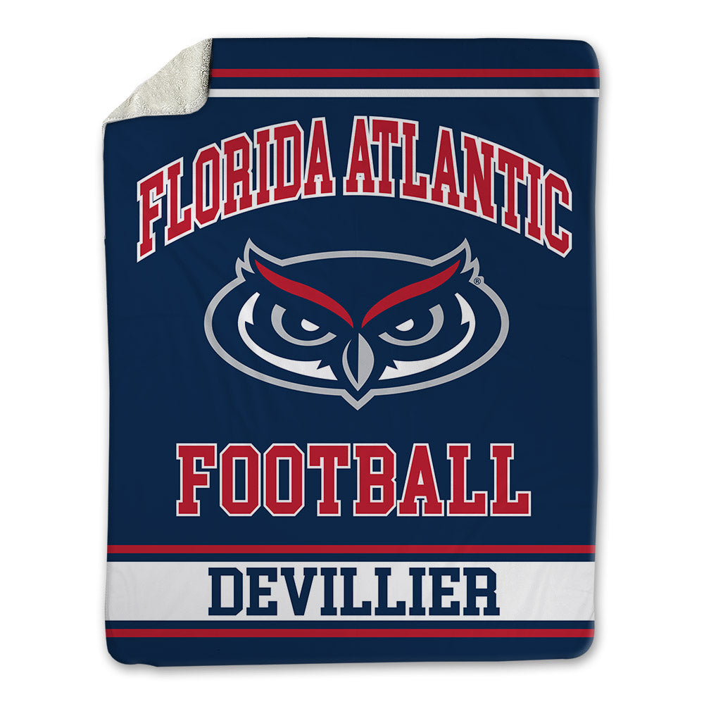 FAU - NCAA Football : Drew Devillier - Blanket-0