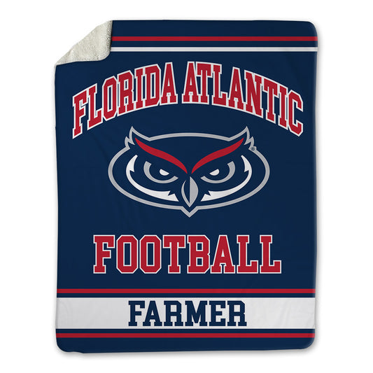 FAU - NCAA Football : Edwin Farmer - Blanket-0