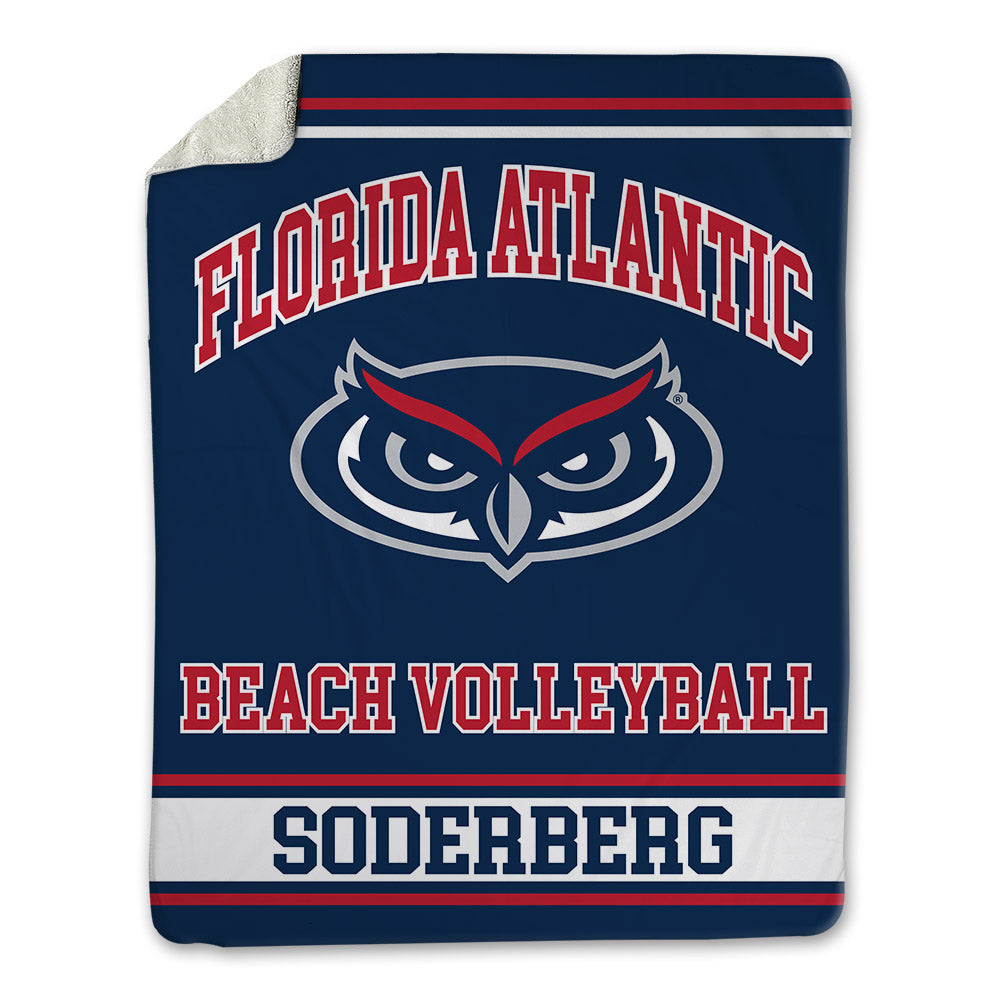 FAU - NCAA Beach Volleyball : Sophia Soderberg - Blanket-0