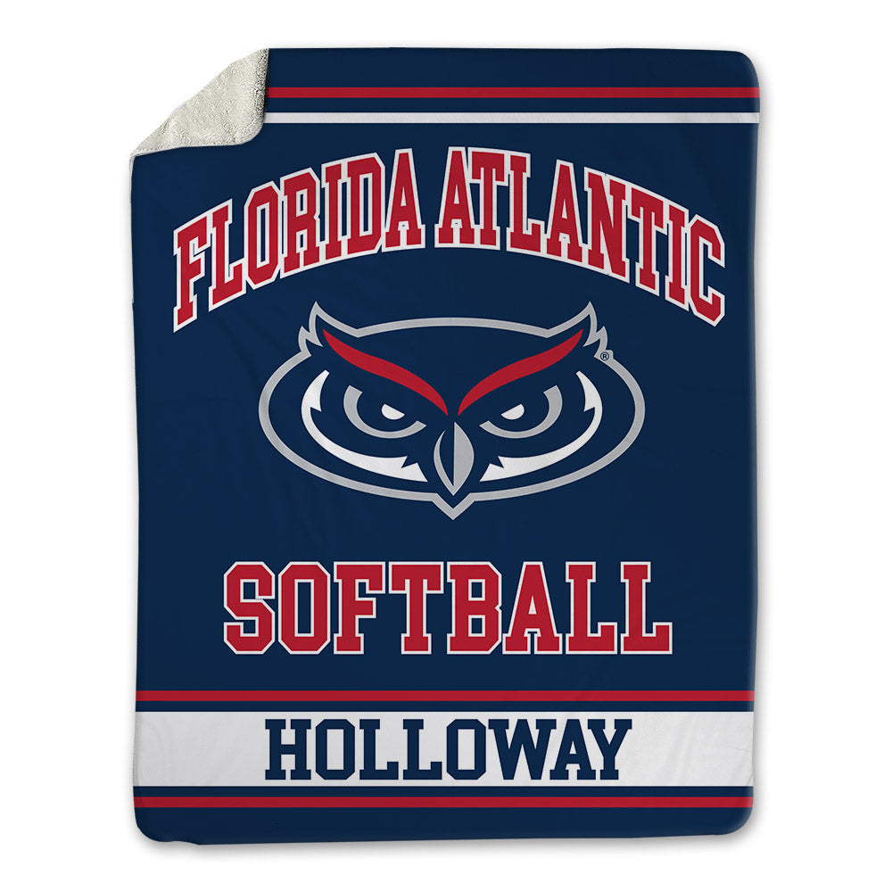 FAU - NCAA Softball : Hayden Holloway - Blanket-0
