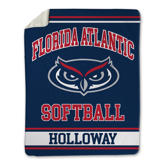 FAU - NCAA Softball : Hayden Holloway - Blanket-0