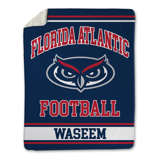 FAU - NCAA Football : Asaad Waseem - Blanket-0