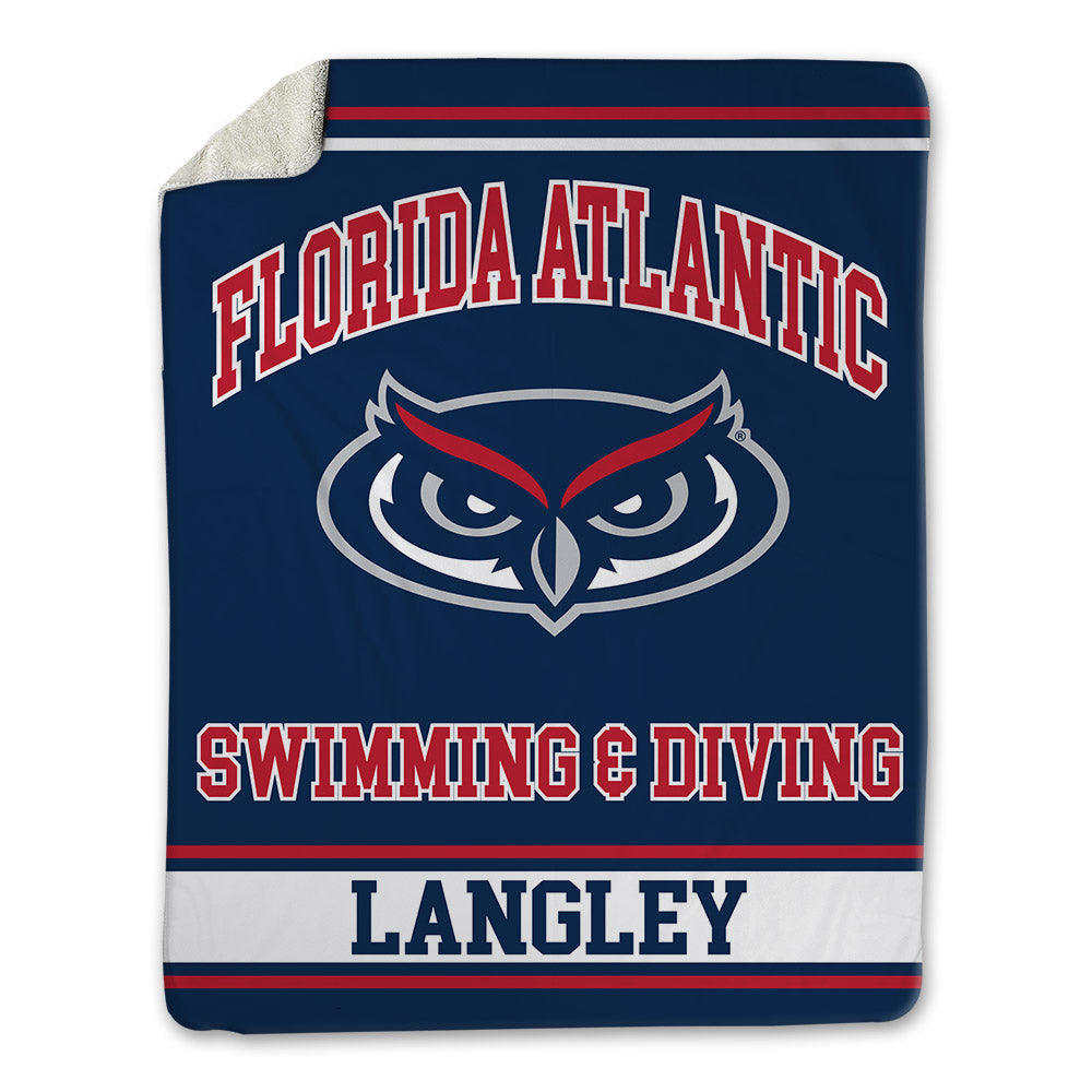 FAU - NCAA Women's Swimming & Diving : Fynn Langley - Blanket-0