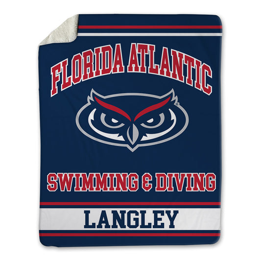 FAU - NCAA Women's Swimming & Diving : Fynn Langley - Blanket-0