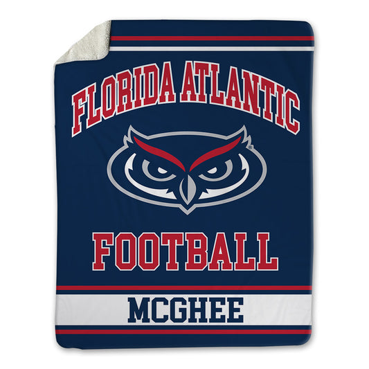 FAU - NCAA Football : Damarius McGhee - Blanket-0