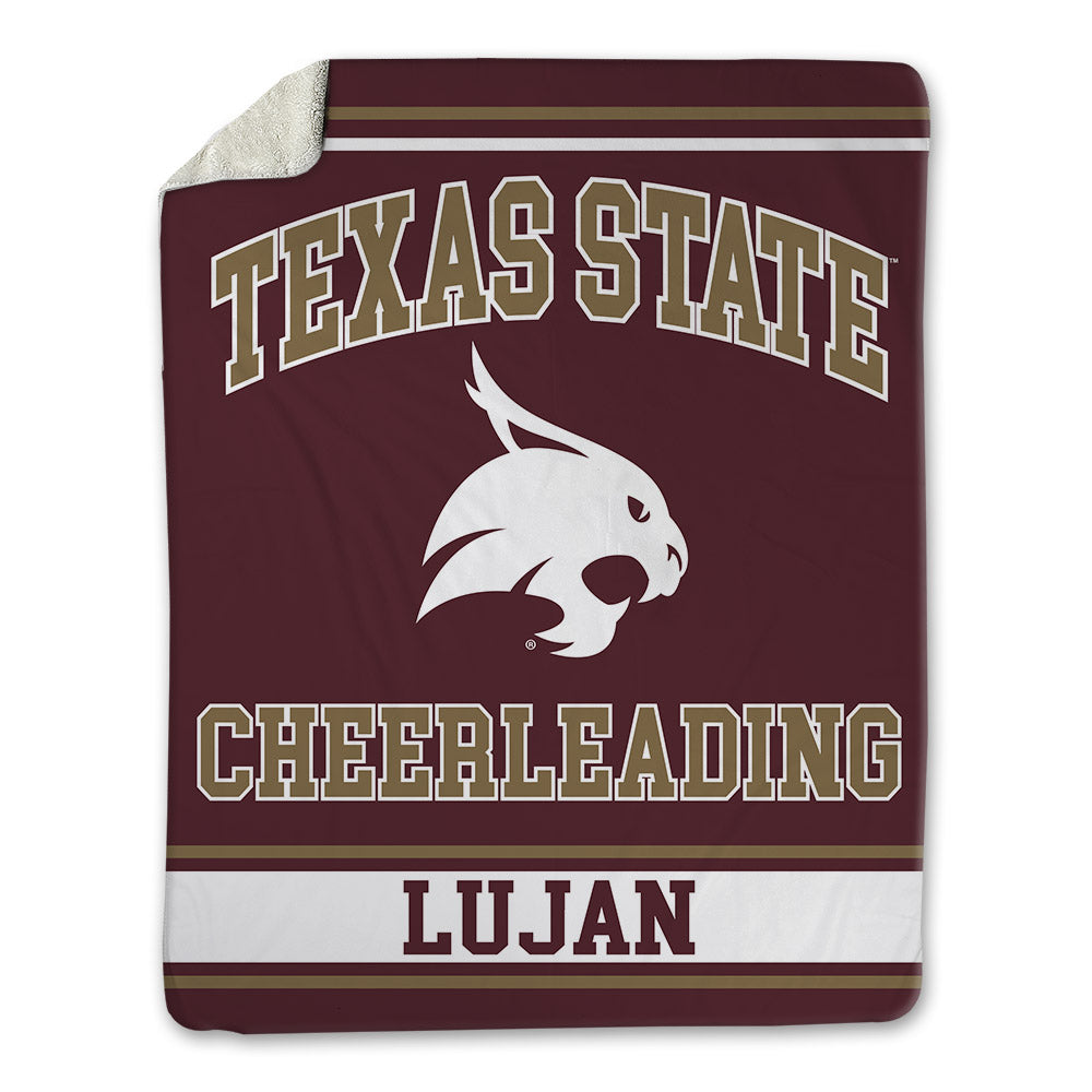 Texas State - NCAA Cheerleading : Gabriel Lujan - Blanket-0