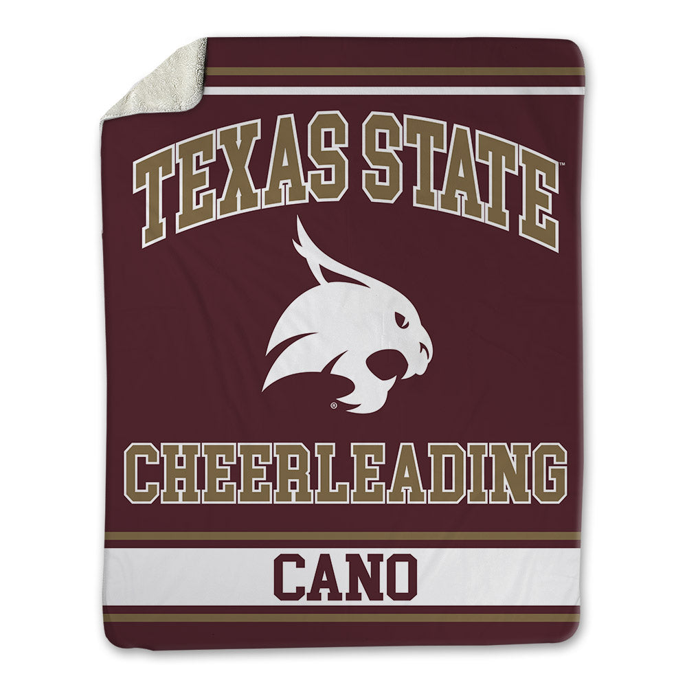 Texas State - NCAA Cheerleading : Aylanih Cano - Blanket-0