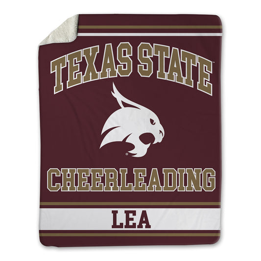Texas State - NCAA Cheerleading : Nahla Lea - Blanket-0