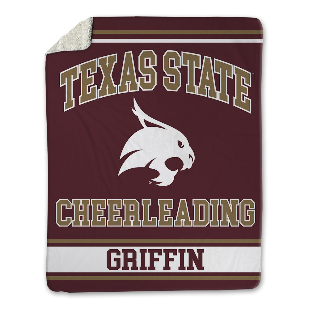 Texas State - NCAA Cheerleading : Raiven Griffin - Blanket-0