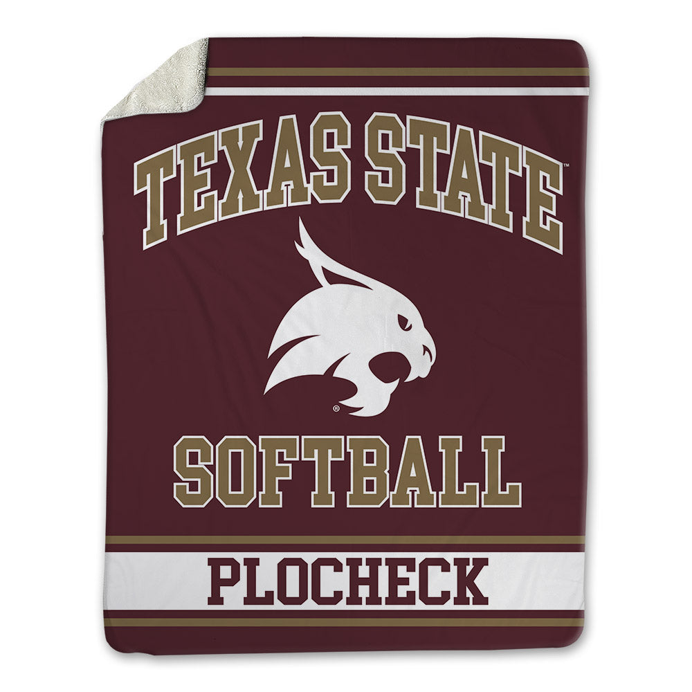 Texas State - NCAA Softball : Camryn Plocheck - Blanket-0