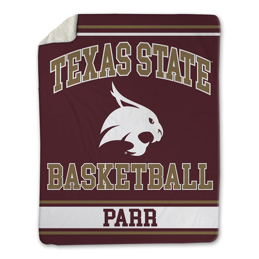 Texas State - NCAA Women's Basketball : KP Parr - Blanket-0