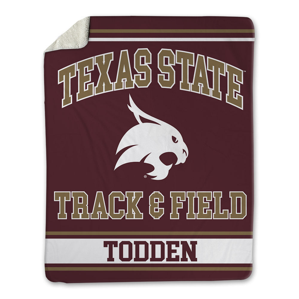 Texas State - NCAA Men's Track & Field : Jake Todden - Blanket-0